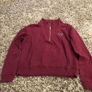 Victoria Secret Half Zip Pullover